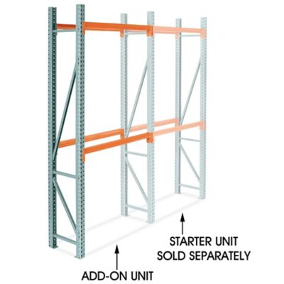 Add-On Unit for Pallet Rack - 48 x 24 x 120" H-9249-ADD