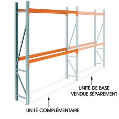 Add-On Unit for Pallet Rack - 96 x 24 x 120" H-9250-ADD