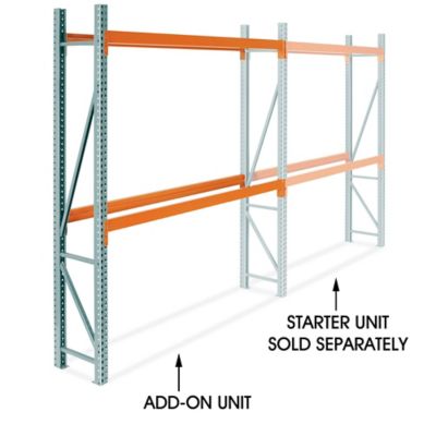 Add-On Unit for Pallet Rack - 96 x 24 x 120" H-9250-ADD