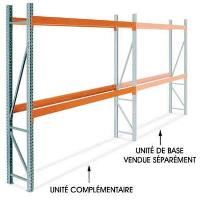 Add-On Unit for Pallet Rack - 120 x 24 x 120" H-9252-ADD