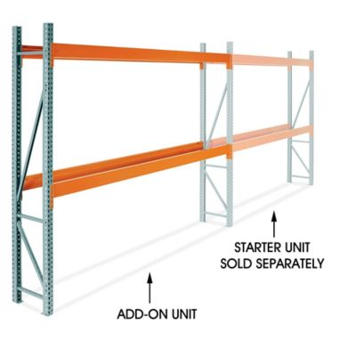 Add-On Unit for Pallet Rack - 144 x 24 x 120" H-9253-ADD