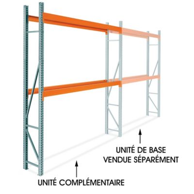 Add-On Unit for Pallet Rack - 120 x 24 x 144" H-9257-ADD