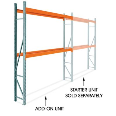 Add-On Unit for Pallet Rack - 120 x 24 x 144" H-9257-ADD