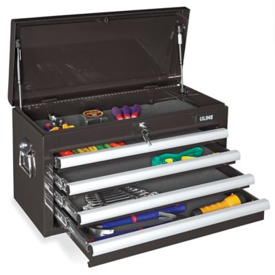 Caja para herramientas fija cajones múltiples, 14 cajones, base pintada  (48An x 27Pr x 62Al)