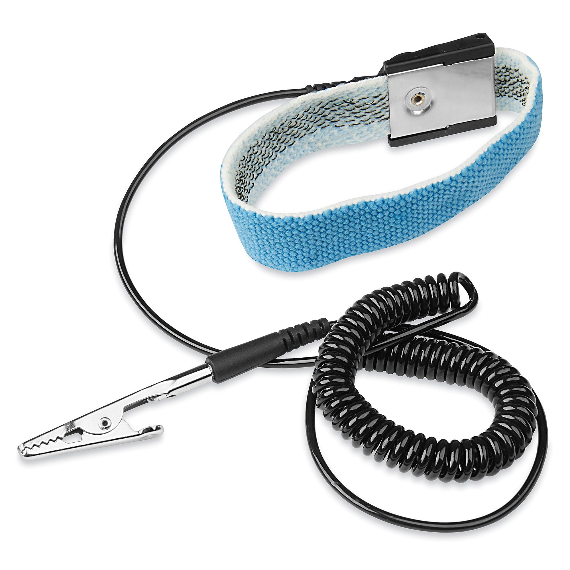 Fabric Wrist Strap Grounder - Deluxe H-935 - Uline Fabric Wrist Strap Grounder - Deluxe H-935 - Uline