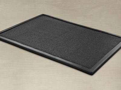 Sanitizing Footbath Mat - 24 x 32", Black H-9386