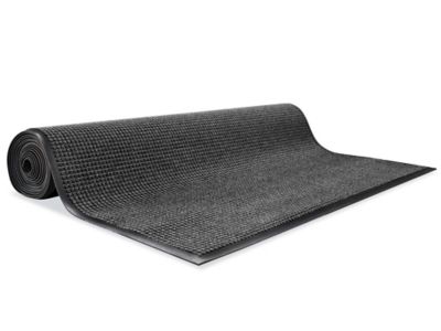 Waterhog™ Carpet Mat - 3 x 12', Charcoal H-1683GR - Uline