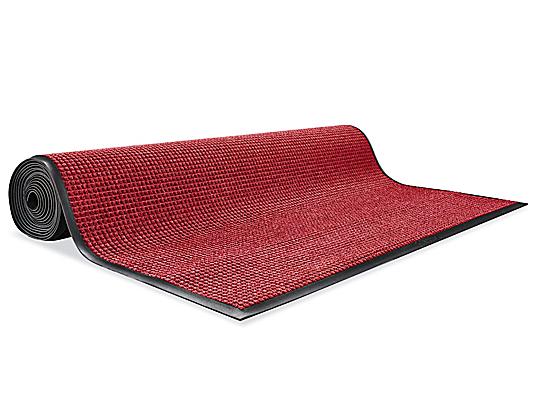 Waterhog™ Carpet Mat Runner - 6 x 30', Red/Black H-9436R - Uline