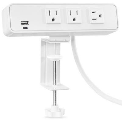Desktop Power Center - Strip, White H-9497W