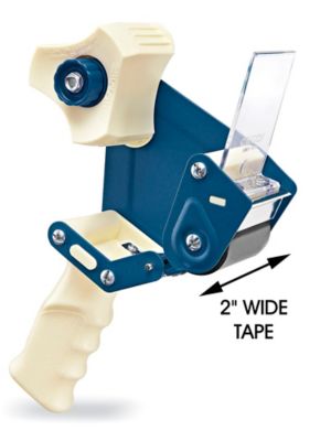 ULINE H-324 Comfort Grip Tape Dispenser - 2-Inch Hand-Held Industrial Side Loading Tape Dispenser, Other