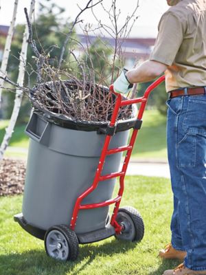 Rubbermaid Trash Can Dolly for Construction and Landscape