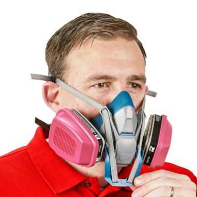 3M 6502QL Half-Face Respirator - Medium H-9542 - ULINE
