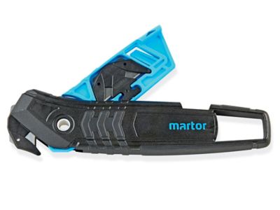 Couteau De Sécurité Martor SECUMAX SNITTY - Lame 4 Côtés Remplaçable - Pour Coupe Film, Papier, Carton - Manche Ergonomique