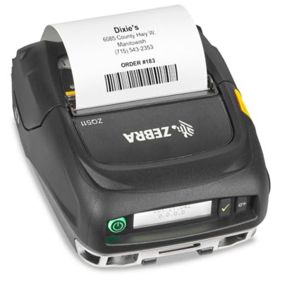 Zebra Zq511 Mobile Receipt Printer H 9575 Uline 3480