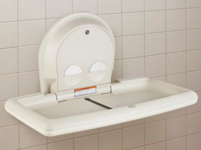 Koala Kare Baby Changing Station Horizontal Plastic