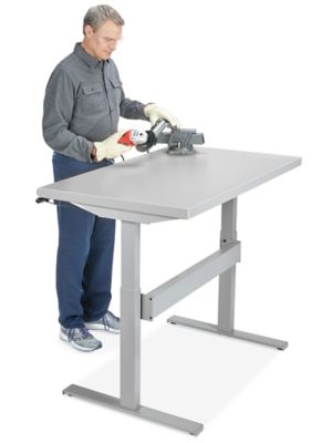 Electric Adjustable Height Workbench - 48 x 30