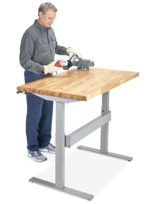 Electric Adjustable Height Workbench - 48 x 30