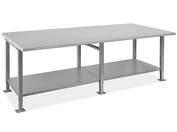 Heavy-Duty Packing Table - 96 x 48", Laminate Top H-9625-LAM