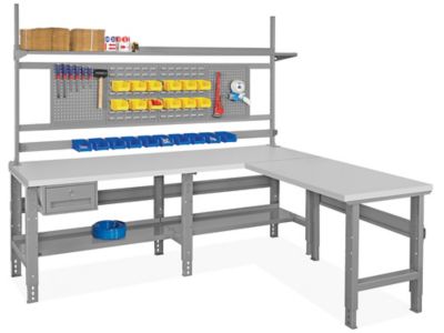 L-Shaped Workstation - 96 x 78