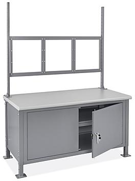 Cabinet Workstation - 60 x 30", Laminate Top H-9635-LAM