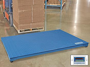 Low Profile Floor Scale - 5 x 7', 5,000 lbs x 1 lb H-9670