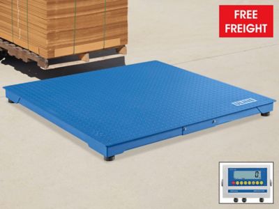 All-Weather Low Profile Floor Scale - 5 x 5', 5,000 lbs x 1 lb H-9672
