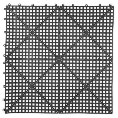 Dri-Dek&reg; Mat - 12 x 12", Black H-9694BL