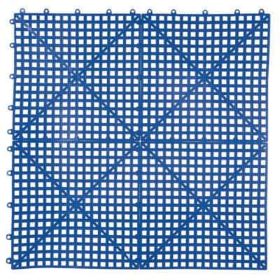 Dri-Dek&reg; Mat - 12 x 12", Blue H-9694BLU