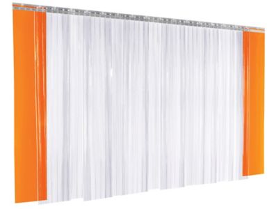 Scratch Resistant Vinyl Strip Door Kit - 10 x 8' H-9708