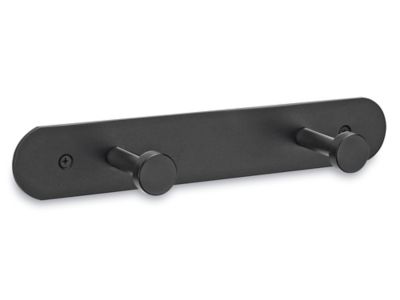 Coat Hook - 12 x 3 x 2, Black H-9709BL - Uline