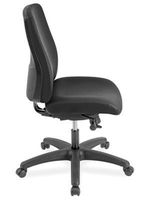 Vinyl Task Chair Black