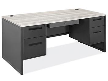 Industrial Steel Desk - 66 x 30" H-9730