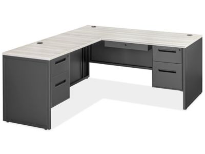 Industrial Office L-Desk - 66 x 78"
