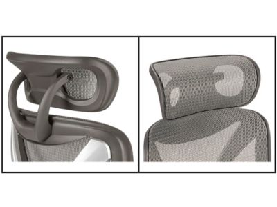 unico イス Deluxe All-Mesh Chair with Headrest H-9765 - Uline