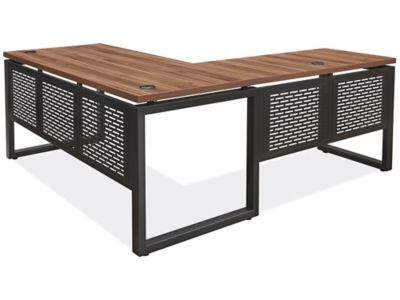 X19 Desk w/ Modesty Panel - Larch 79 In - Cantoni