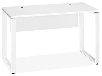 Designer Office Desk - 48 x 24", White H-9790W