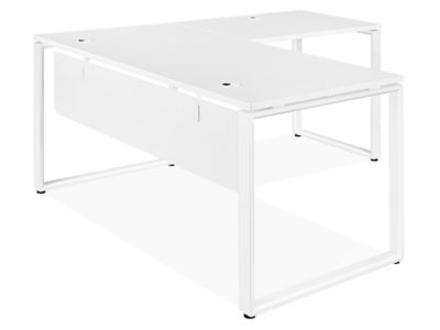 X19 Desk w/ Modesty Panel - Larch 79 In - Cantoni