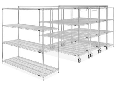 Track Shelving, Shelving, Racks & Carts