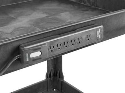 Power Strip for Uline Utility Carts H-9847