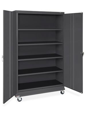  Armoire de rangement mobile standard – 48 x 18 x 84 po, non assemblé