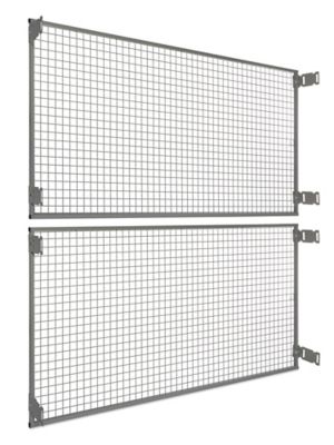 Panneaux arrière d'enclos pour rayonnage à palettes de 96 x 96 po