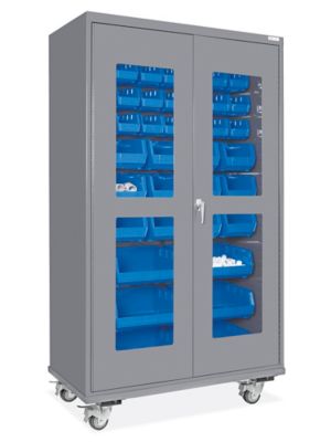 VARI-TUFF, 48 in x 24 in 84 in, 0 Shelves, Bin Cabinet - 8CJW0