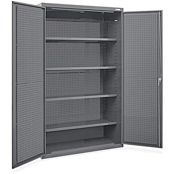 Pegboard Storage Cabinet - 5-Shelf H-9936