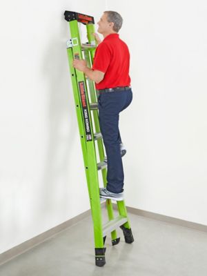 Fiberglass Platform Ladder - 8' Overall Height H-4133 - Uline