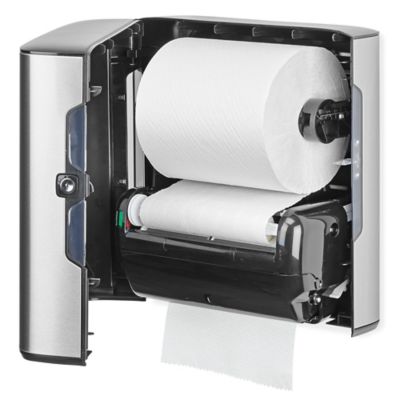 Tork® Matic® Manual Roll Towel Dispenser - Stainless Steel H-9952