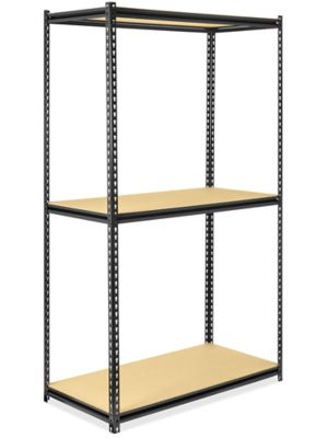 Heavy-Duty Boltless Shelving - 48 x 24 x 84" H-9957