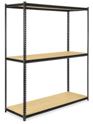 Heavy-Duty Boltless Shelving - 72 x 24 x 84" H-9959