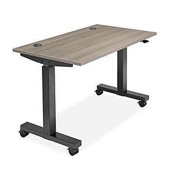 Adjustable Height Training Table - 48 x 30", Gray H-9962GR
