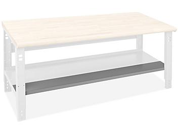 Packing Table Bottom Shelf Extension - 72 x 7" H-9971