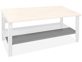 Packing Table Bottom Shelf Extension - 72 x 13" H-9972